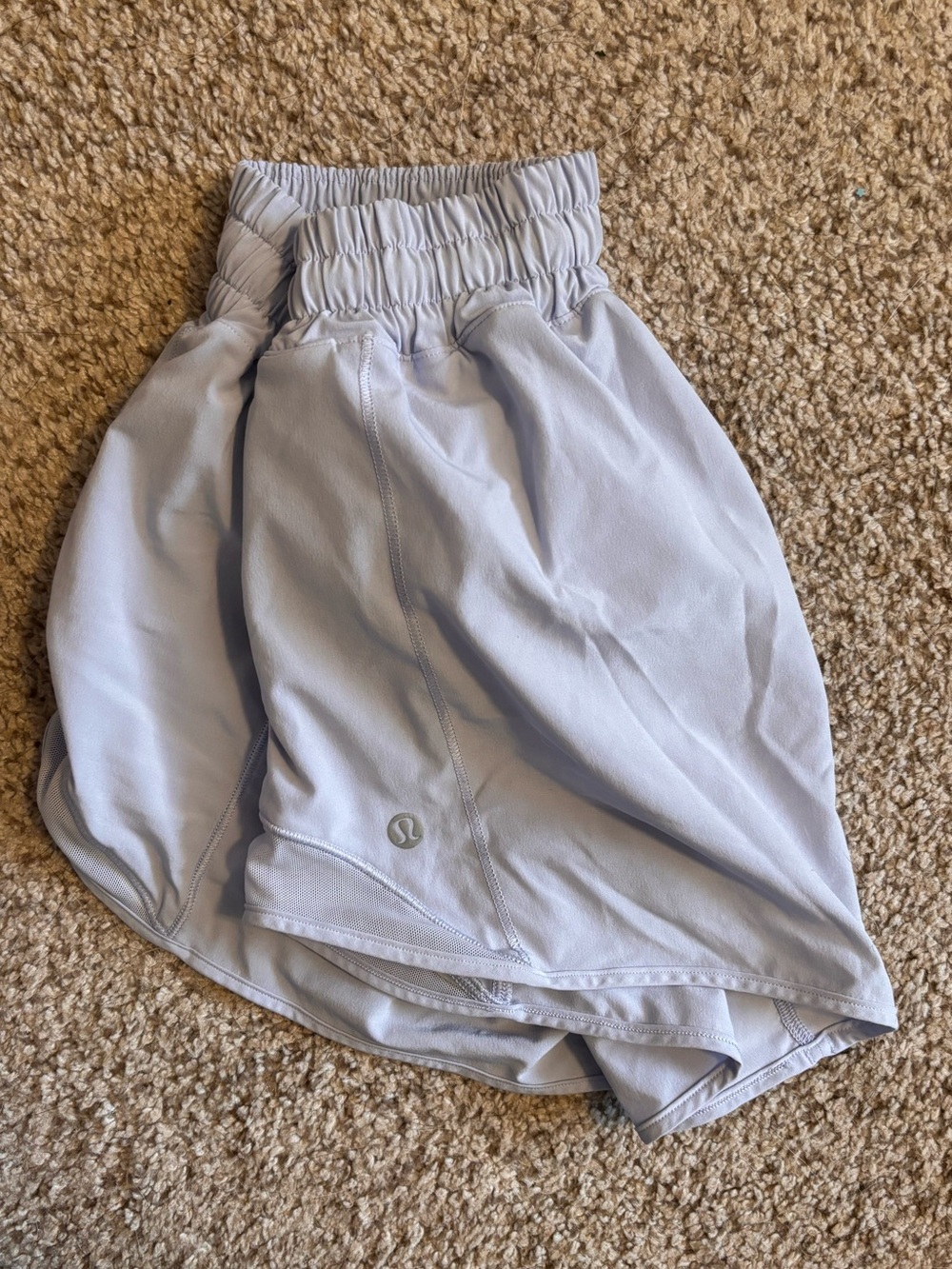 Lululemon Light Lavender Bluish  Athletic shorts